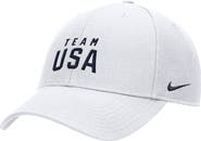 Nike Men's Nike White Team USA Dri-FIT Club Adjustable Hat