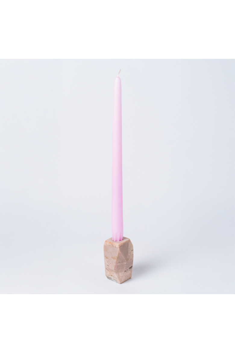 Gemstone Faceted Candelabra, Main, color, Soapstone