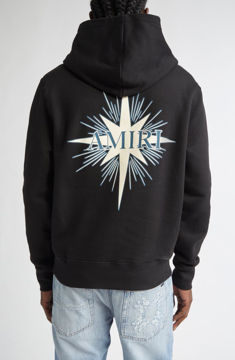 AMIRI Starburst Graphic Hoodie, Alternate, color,