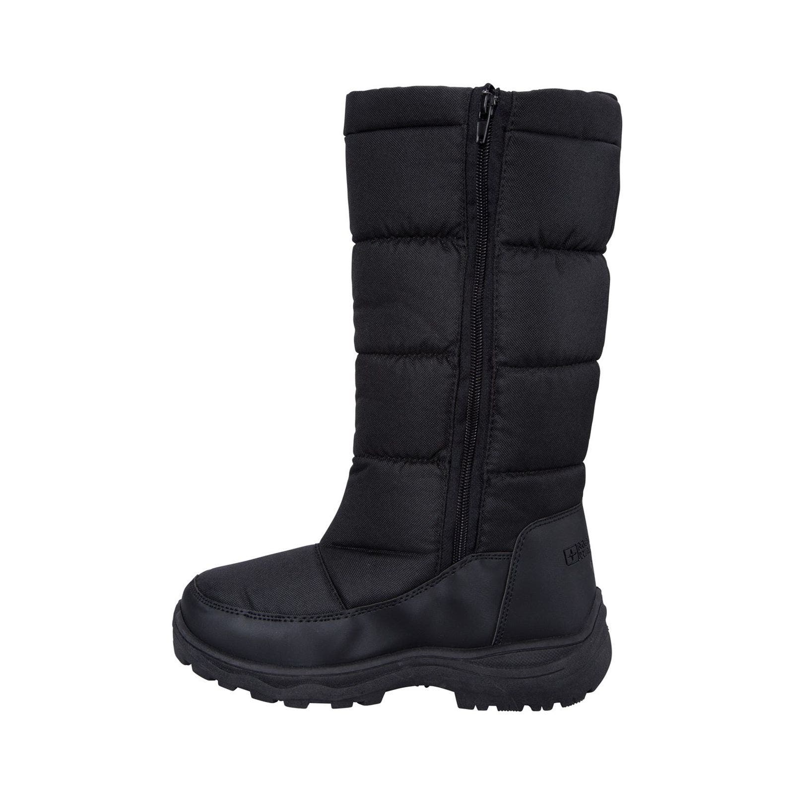 Icey Long Snow Boots, Alternate, color, Black