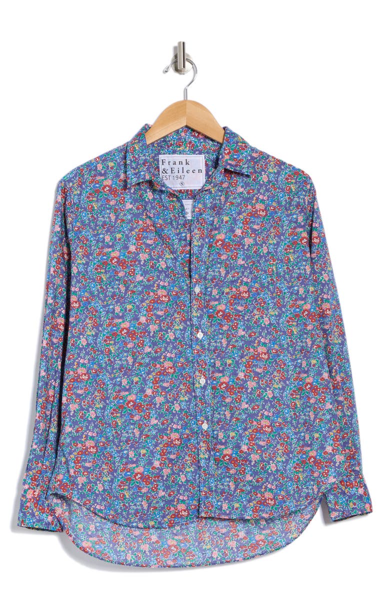 Frank & Eileen Floral Relaxed Cotton Button-Up Shirt, Alternate, color,