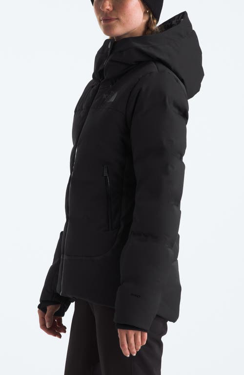 The North Face Cirque Waterproof 550 Fill Power Down Jacket In Black