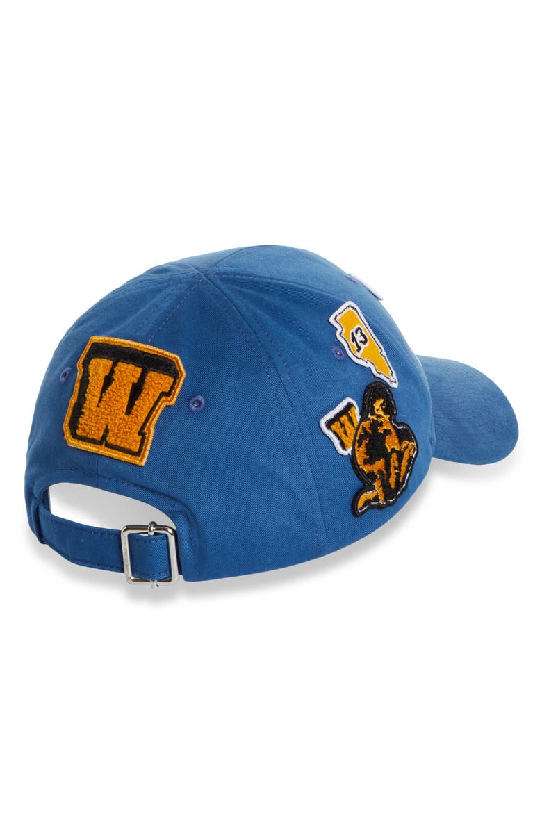 Off-White World Varsity Patch Baseball Cap, Alternate, color, 