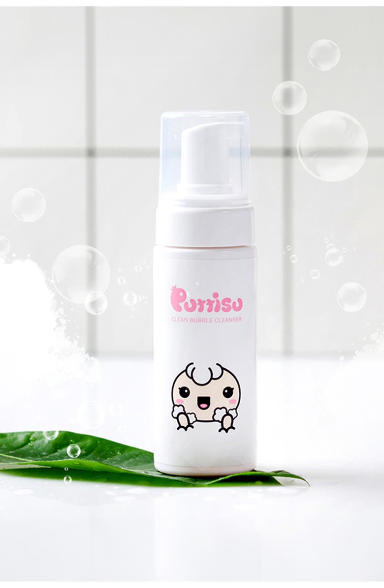 Puttisu Clean Bubble Cleanser, Alternate, color, White