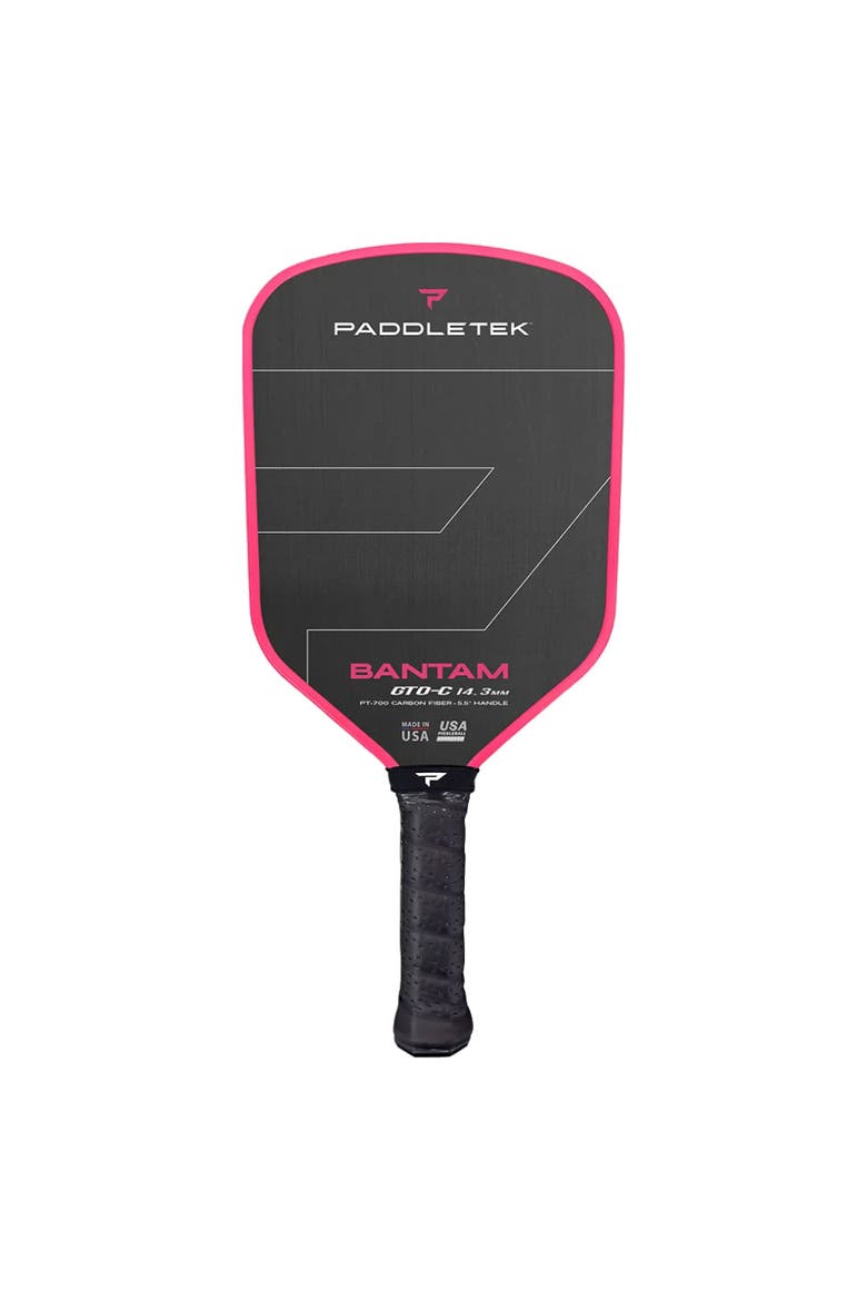 Bantam GTO-C 14.3 Pickleball Paddle, Main, color, Knockout Pink
