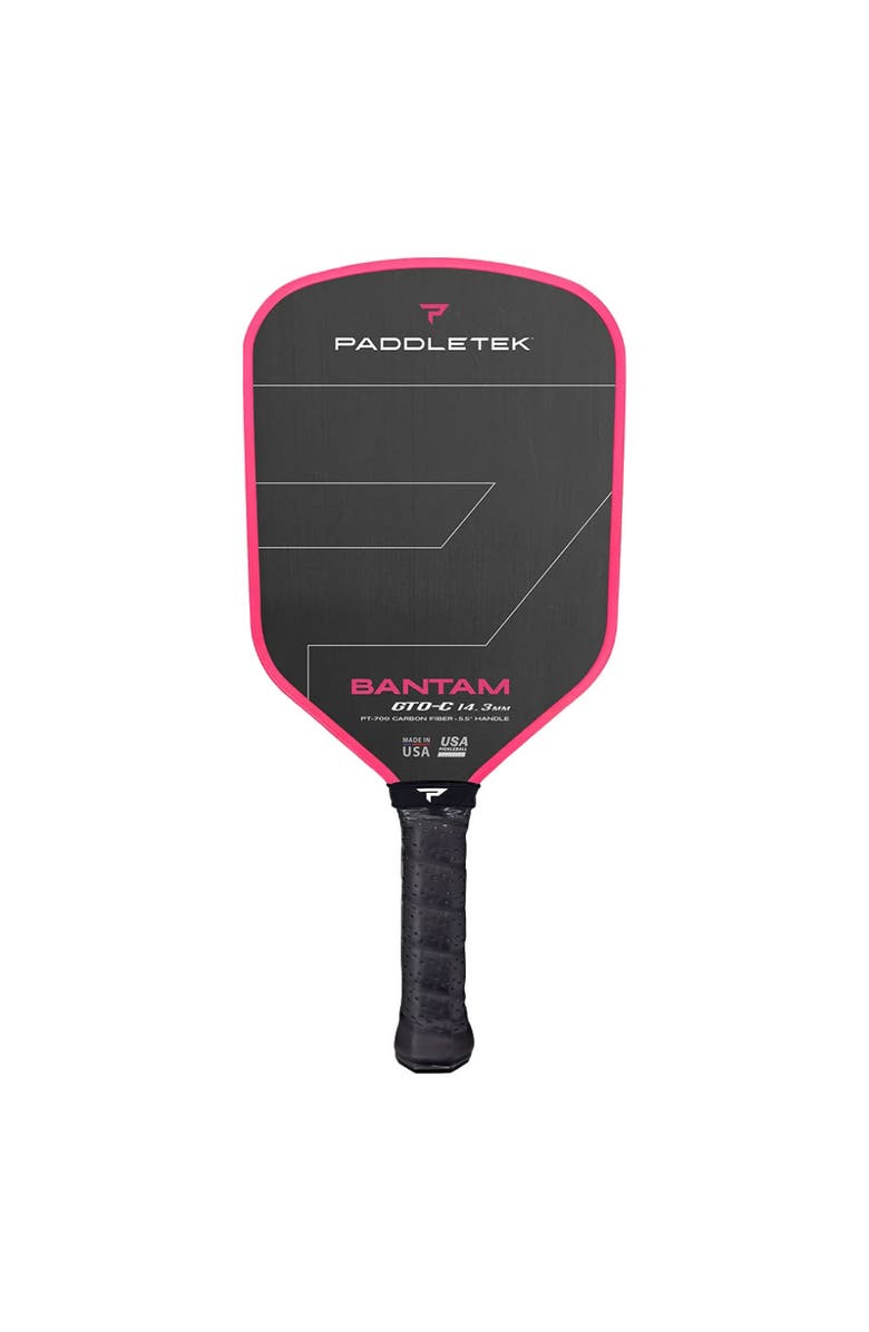 Paddletek Bantam GTO-C 14.3 Pickleball Paddle, Main, color, Knockout Pink