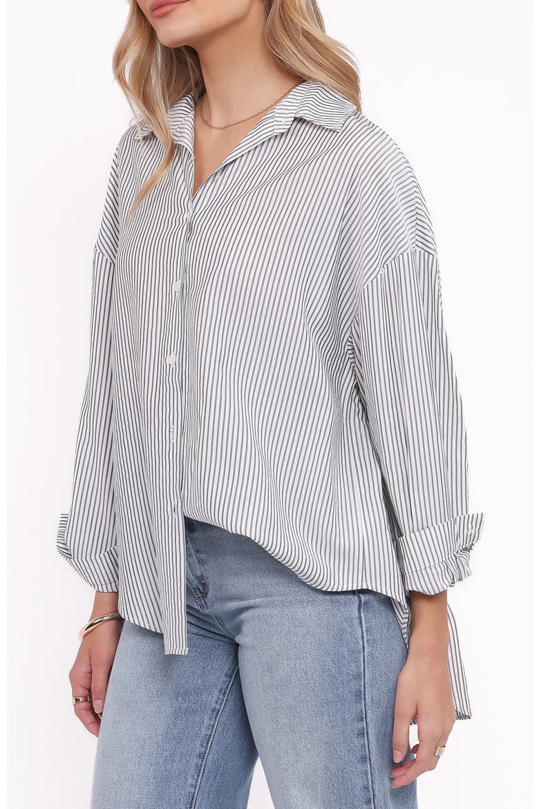 Edwards Stripe Shirt, Alternate, color, WHITE STRIPE