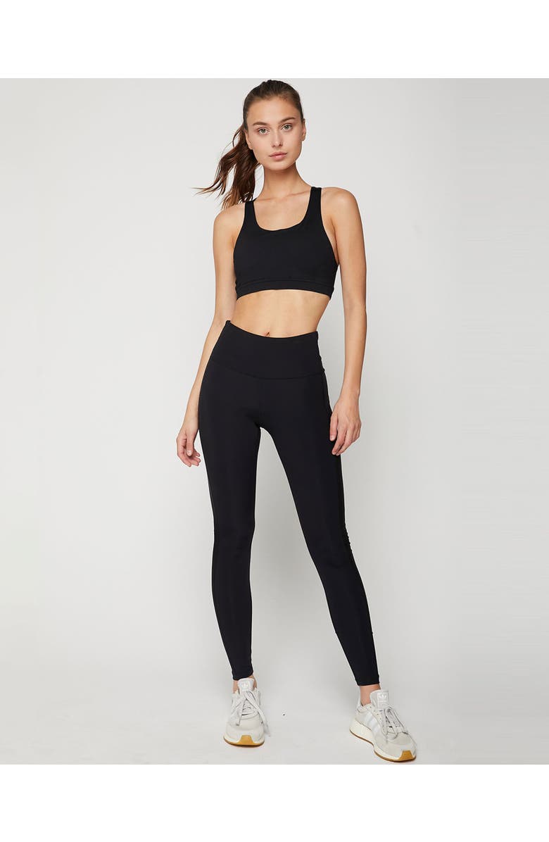 Rebody Active Aim Mesh Silkiflex Lite Bra, Alternate, color, Midnight Black