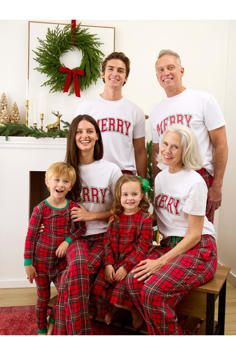 Softsnooze Unisex Holiday Adult Pajama Pants, Alternate, color, Red Nicholas Plaid