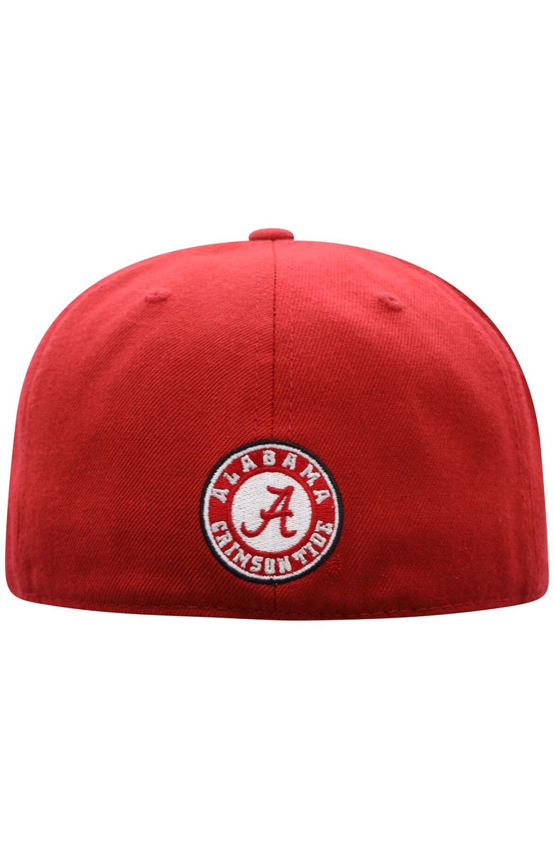 TOP OF THE WORLD Men's Top of the World Crimson Alabama Crimson Tide Team Color Fitted Hat, Alternate, color,