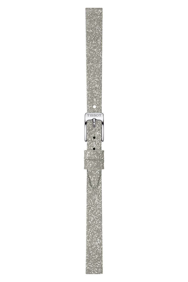 Loveley Square Diamond Watch with Interchangeable Straps, 20mm, Alternate, color, SILVER