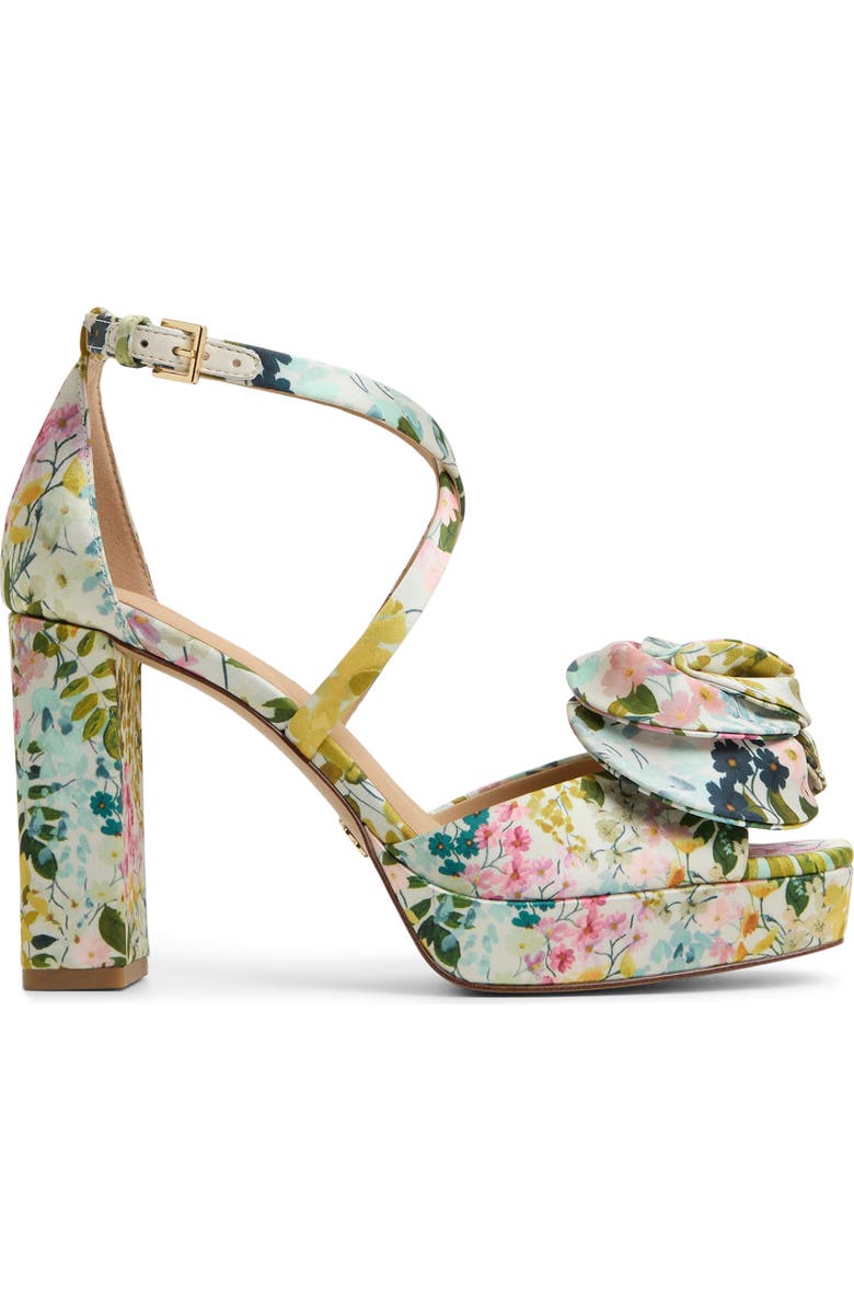 Ted Baker London Maddy Rose Platform Sandal, Alternate, color, Floral