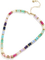 BaubleBar Custom Semiprecious Bubble Necklace
