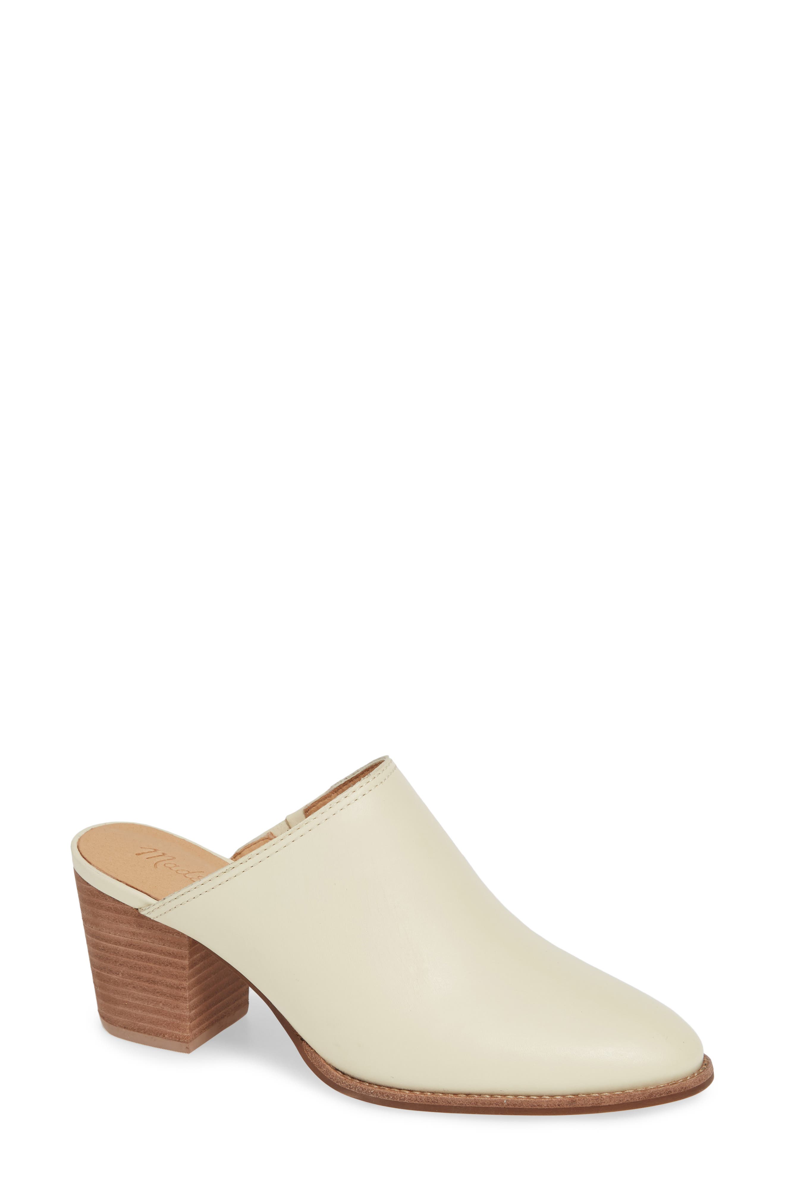 Madewell The Harper Mule, Main, color, Vintage Canvas Leather