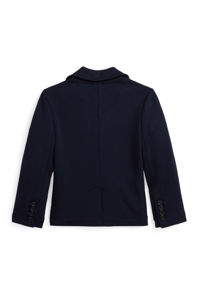 Kids' Double Knit Blazer, Alternate, color, AVIATR NVY
