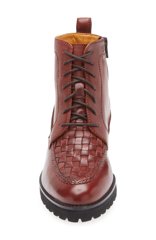 Robert Zur Bryn Lace-up Boot In Brown