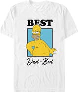 The Simpsons Men's The Simpsons Best Dad Bod Graphic T-Shirt