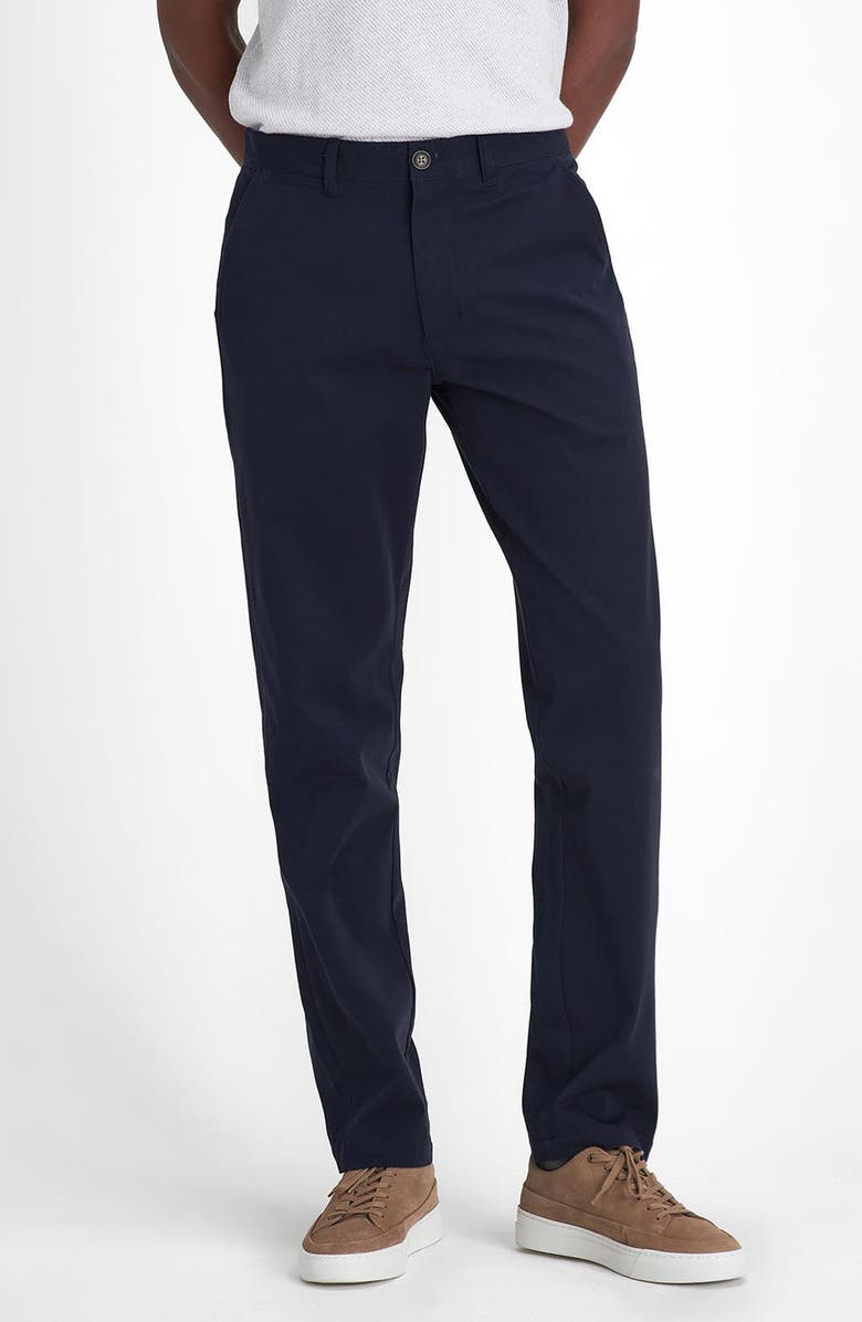 Barbour Comfort Stretch Pants, Main, color, Dark Navy