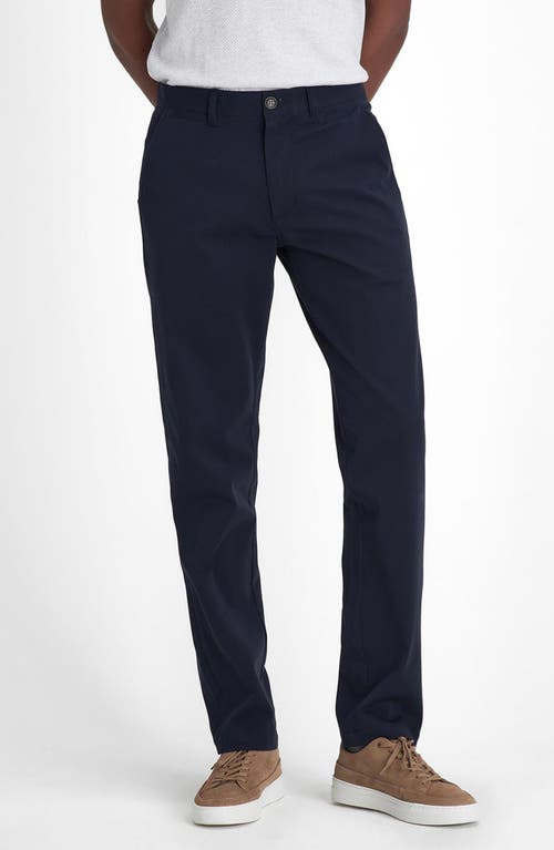 Barbour Men's Tailored-fit Comfort Stretch Trousers In Dark Navy