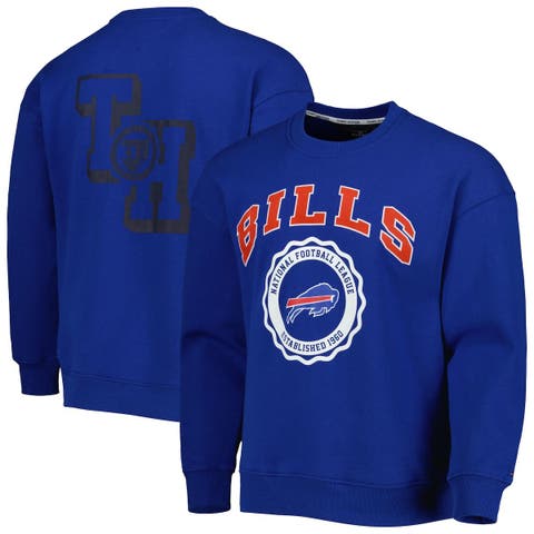 Men's Tommy Hilfiger Royal Buffalo Bills Ronald Crew Sweatshirt