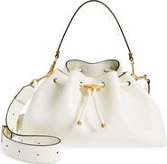 Jimmy Choo Cinch M Leather Bucket Bag