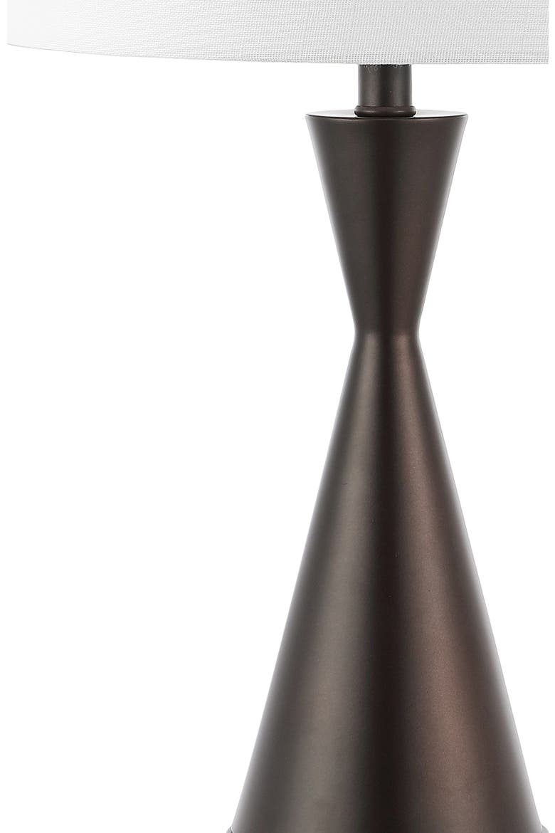Colton 26" Classic French Country Iron LED Table Lamp with USB Charging Port, Alternate, color, Oil Rubbed Bronze