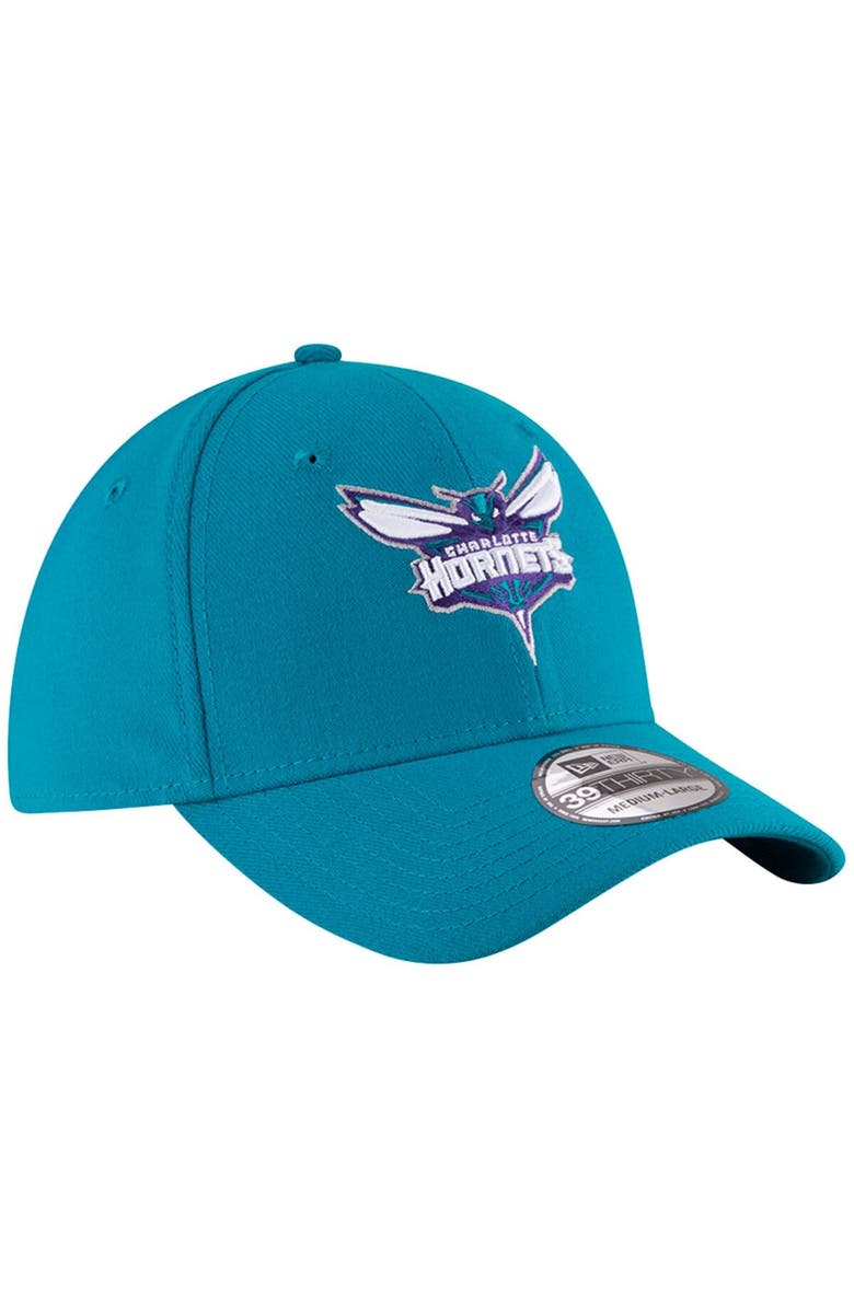 New Era Men's New Era Teal Charlotte Hornets Team Classic 39THIRTY Flex Hat, Alternate, color, 