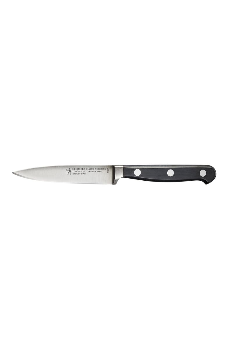 HENCKELS CUTLERY Classic Precision 4-Inch Paring Knife, Main, color, Stainless Steel