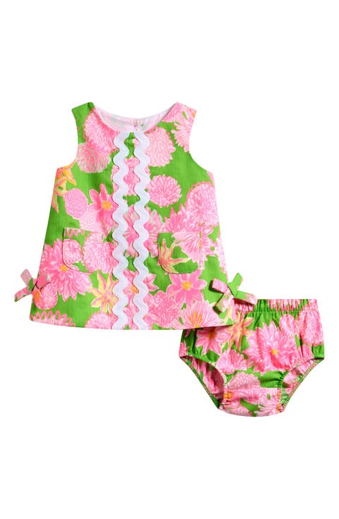 Baby Lilly Cotton Shift Dress & Bloomers Set (Baby)