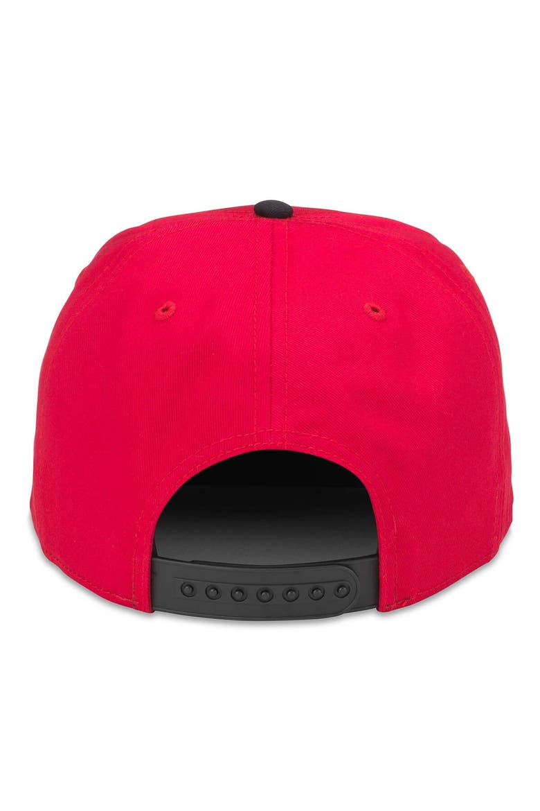 Men's American Needle Red/Black Detroit Red Wings Roscoe Washed Twill Adjustable Hat, Alternate, color, Red