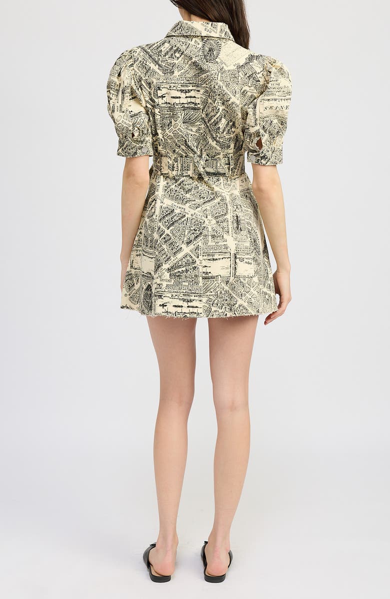 En Saison Adira Belted Shirtdress, Alternate, color, 