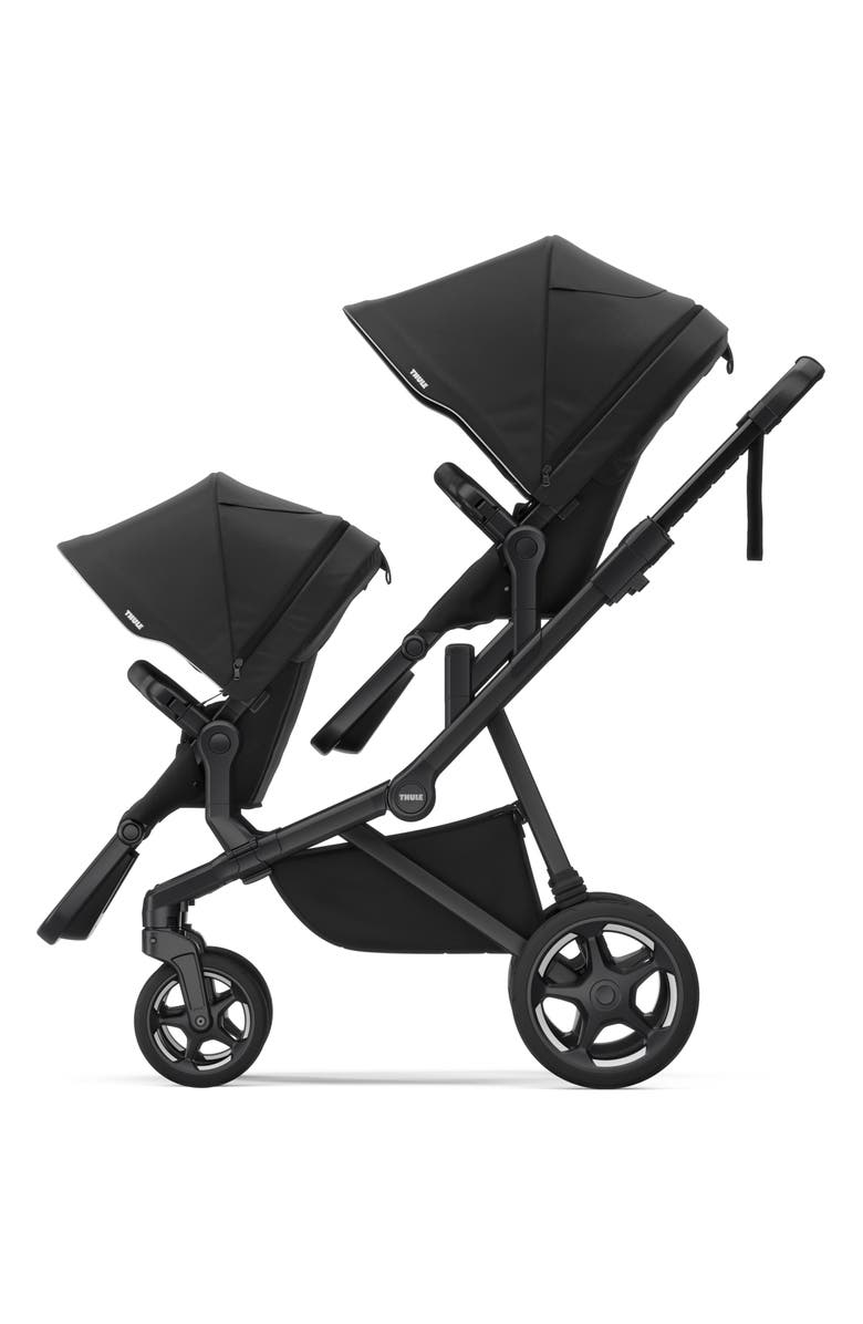 Thule Sibling Seat Attachment for Sleek 2 Stroller, Alternate, color, Black