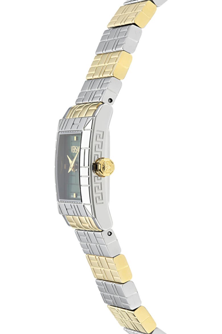 Mosaic Bracelet Watch, 22mm, Alternate, color, TT IPYG/SS
