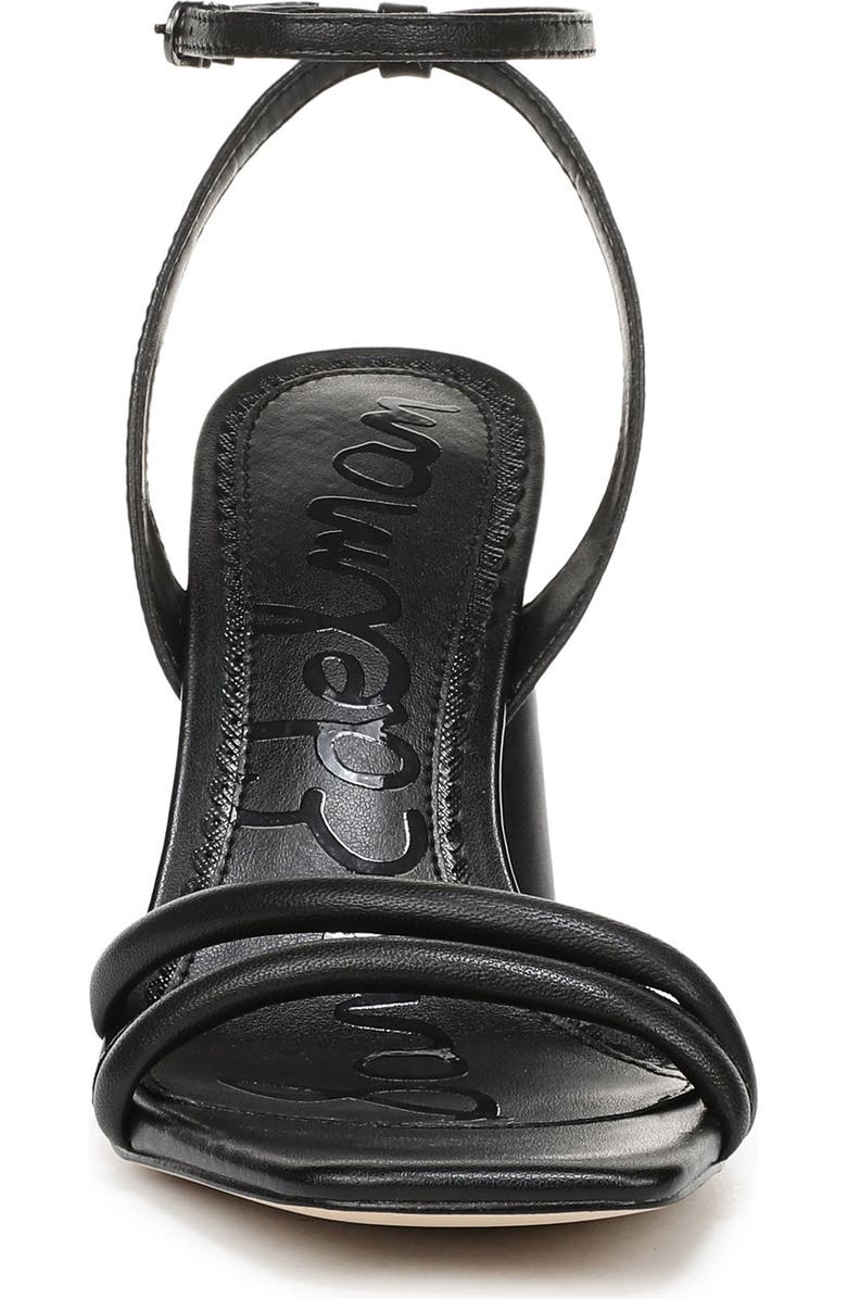 Sam Edelman Kia Block Heel Ankle Strap Sandal, Alternate, color, Black