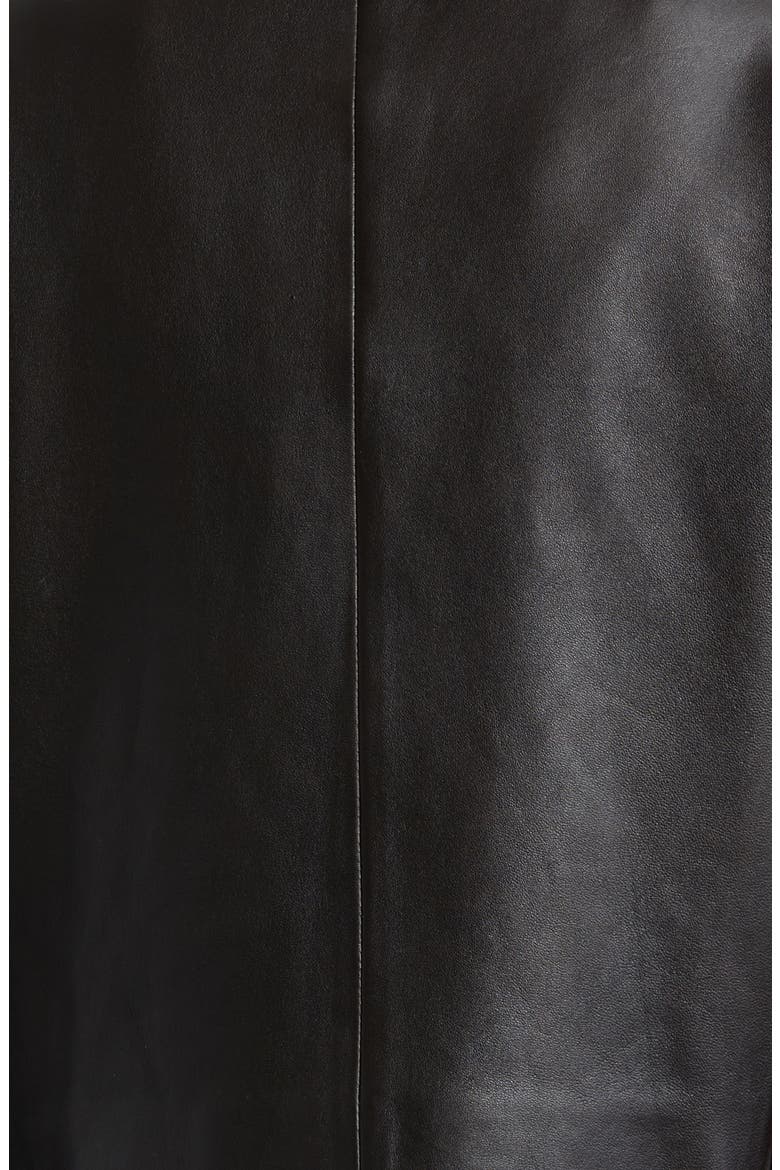 Ophelie Leather Jacket, Alternate, color, DISTRESSED BLACK