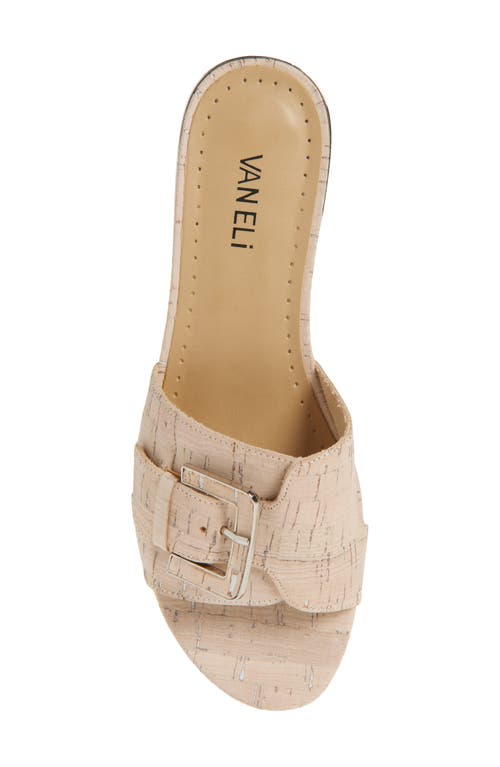 Vaneli Eddery Slide Sandal In White