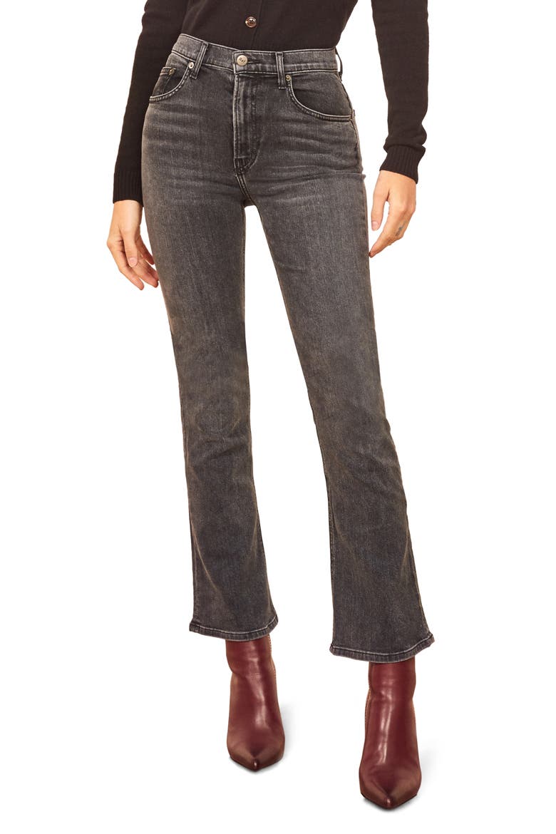 Jessie High Waist Crop Bootcut Jeans, Main, color, REDONDO