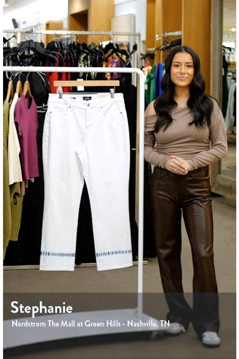 Marilyn Straight Leg Ankle Jeans video