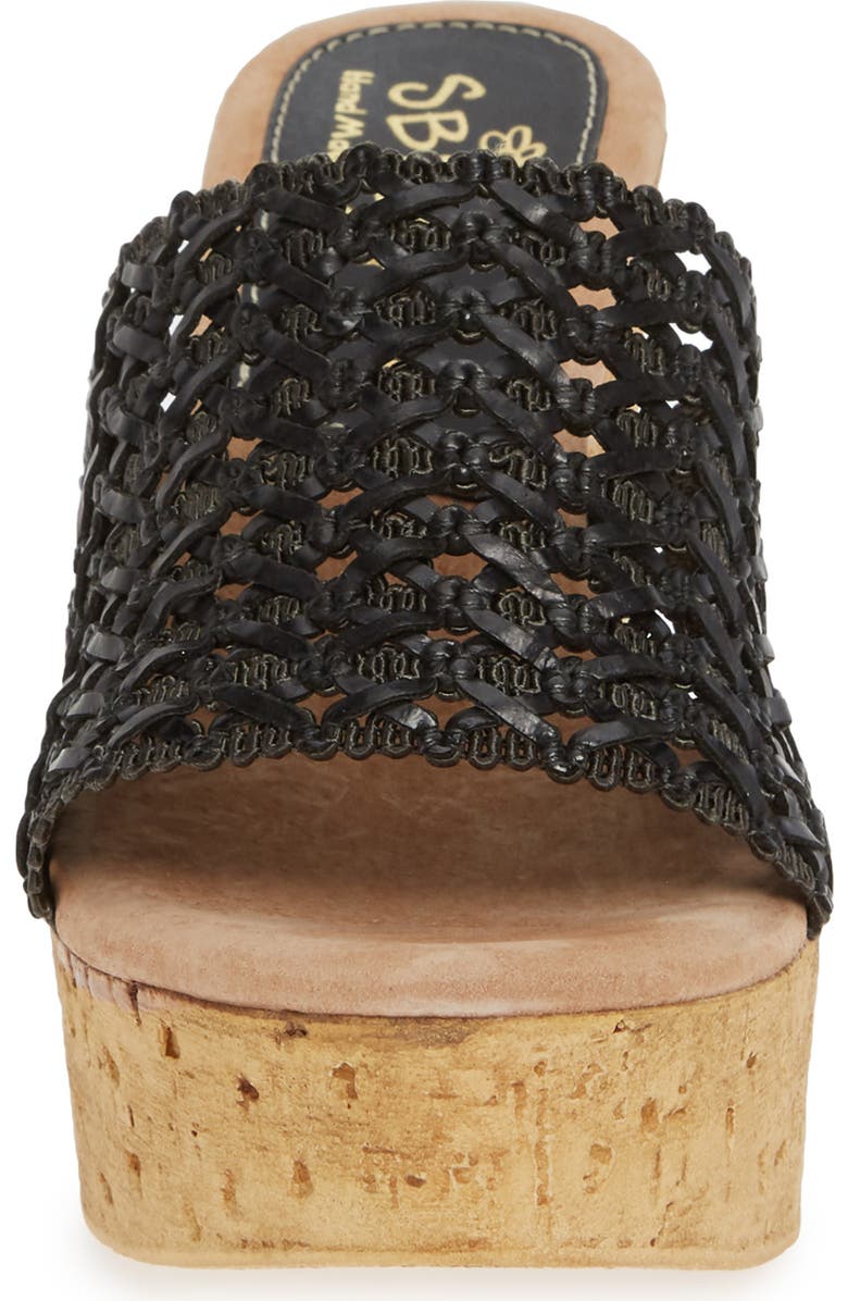 Sbicca Monat Platform Wedge Sandal, Alternate, color,