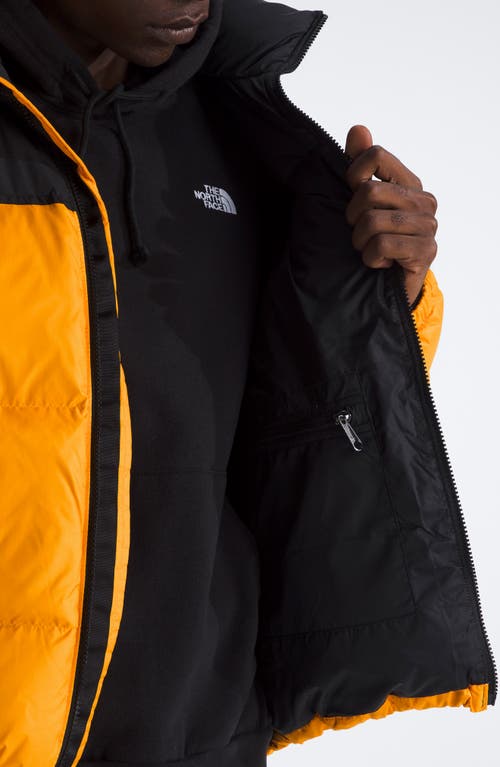The North Face 1996 Retro Nuptse 700 Fill Power Down Packable Jacket In Yellow