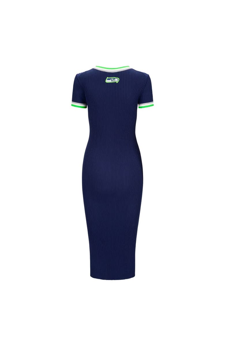 STAUD Women's STAUD College Navy/Green Seattle Seahawks Colleen Dress, Alternate, color, College Navy