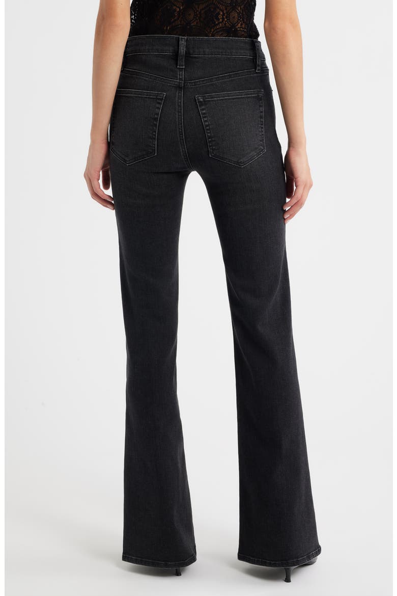 The Icon Flare Leg Jeans, Alternate, color, METEOR