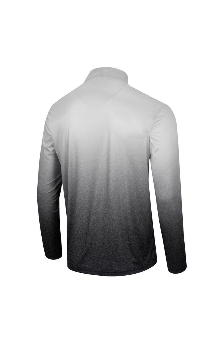 COLOSSEUM Men's Colosseum White/Black Appalachian State Mountaineers Laws of Physics Quarter-Zip Windshirt, Alternate, color, 