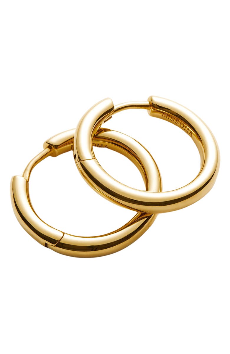 Missoma Medium Hoop Earrings, Alternate, color, 