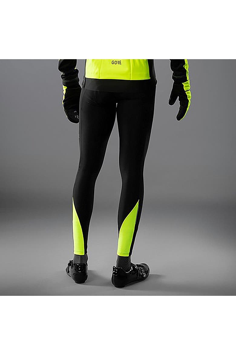 C3 Thermo Bib Tights+ - Men's, Alternate, color, Black/Neon Yellow