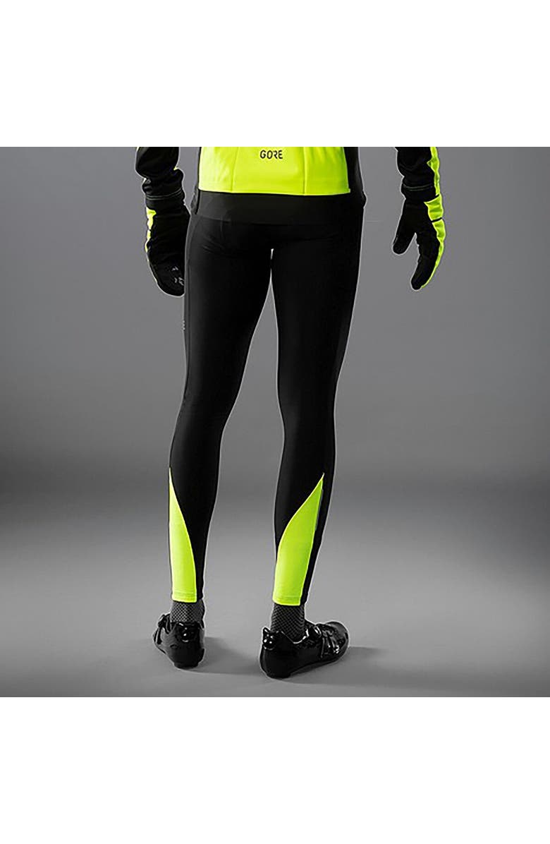 GOREWEAR C3 Thermo Bib Tights+ - Men's, Alternate, color, Black/Neon Yellow