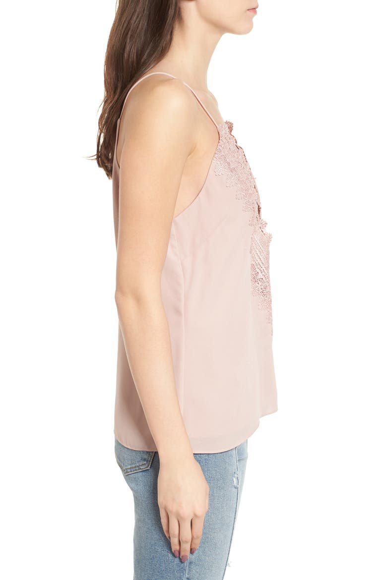 Posie Strappy Camisole, Alternate, color, PINK ADOBE