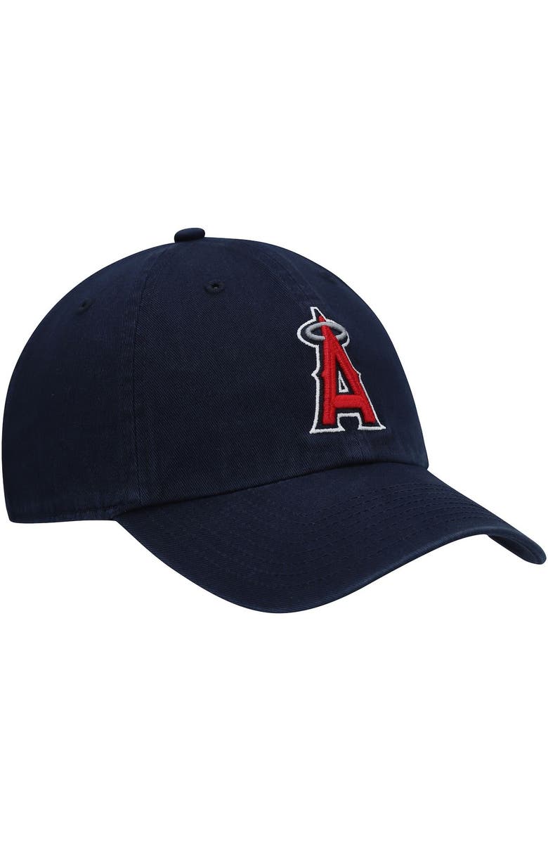 '47 Men's '47 Navy Los Angeles Angels Clean Up Adjustable Hat, Alternate, color, Navy