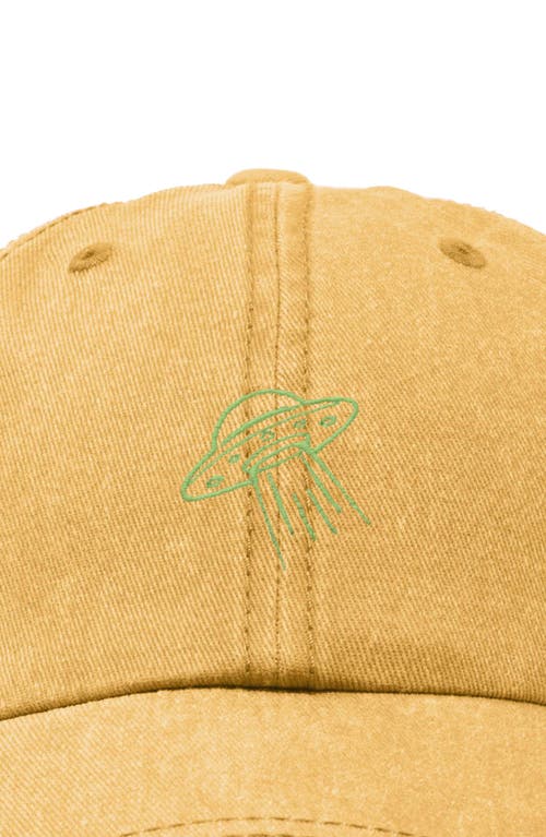 Dalix Ufo Hat In Washed Gold