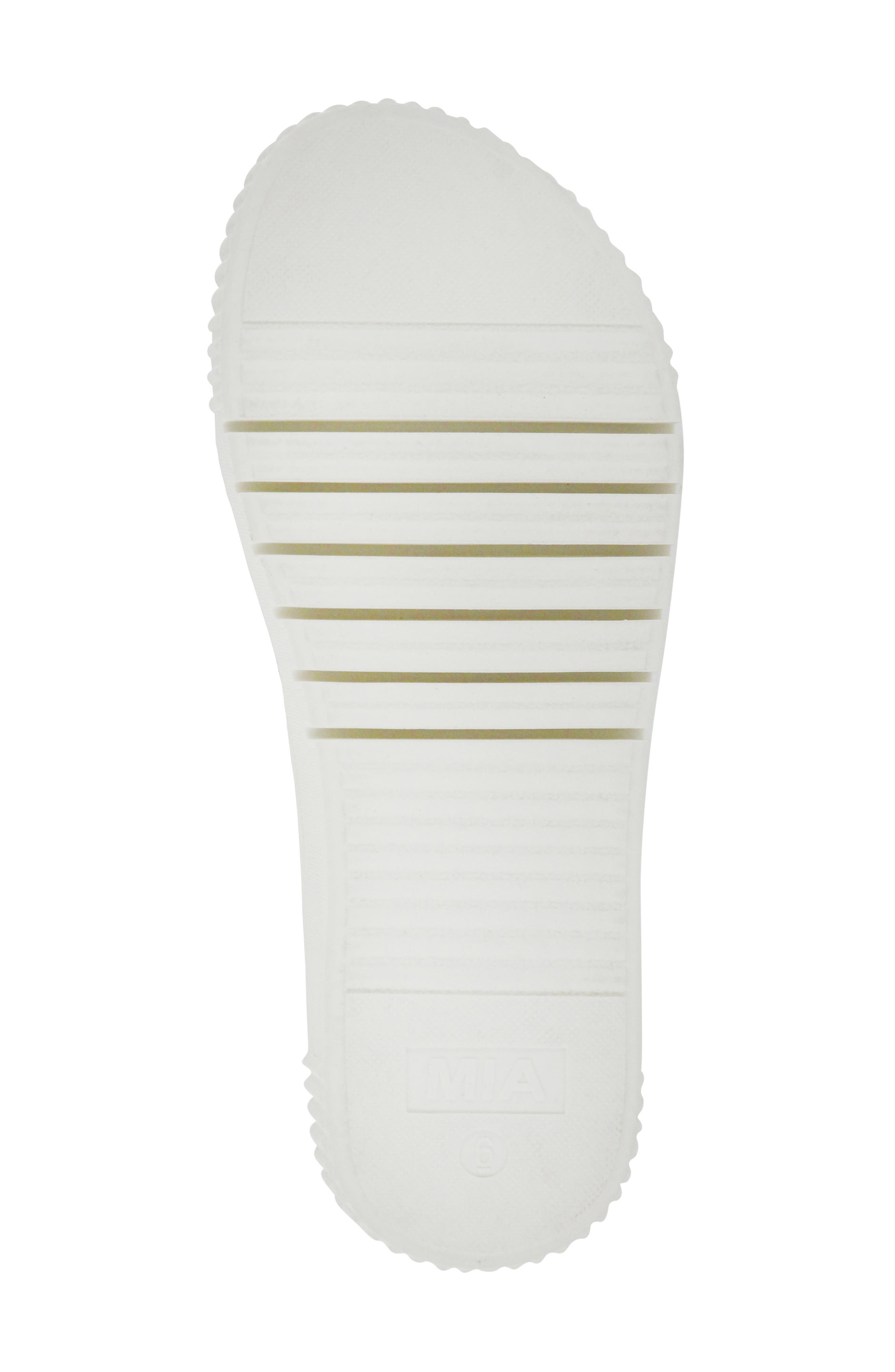 MIA Jordi Platform Genuine Calf Hair Slide Sandal, Alternate, color, 